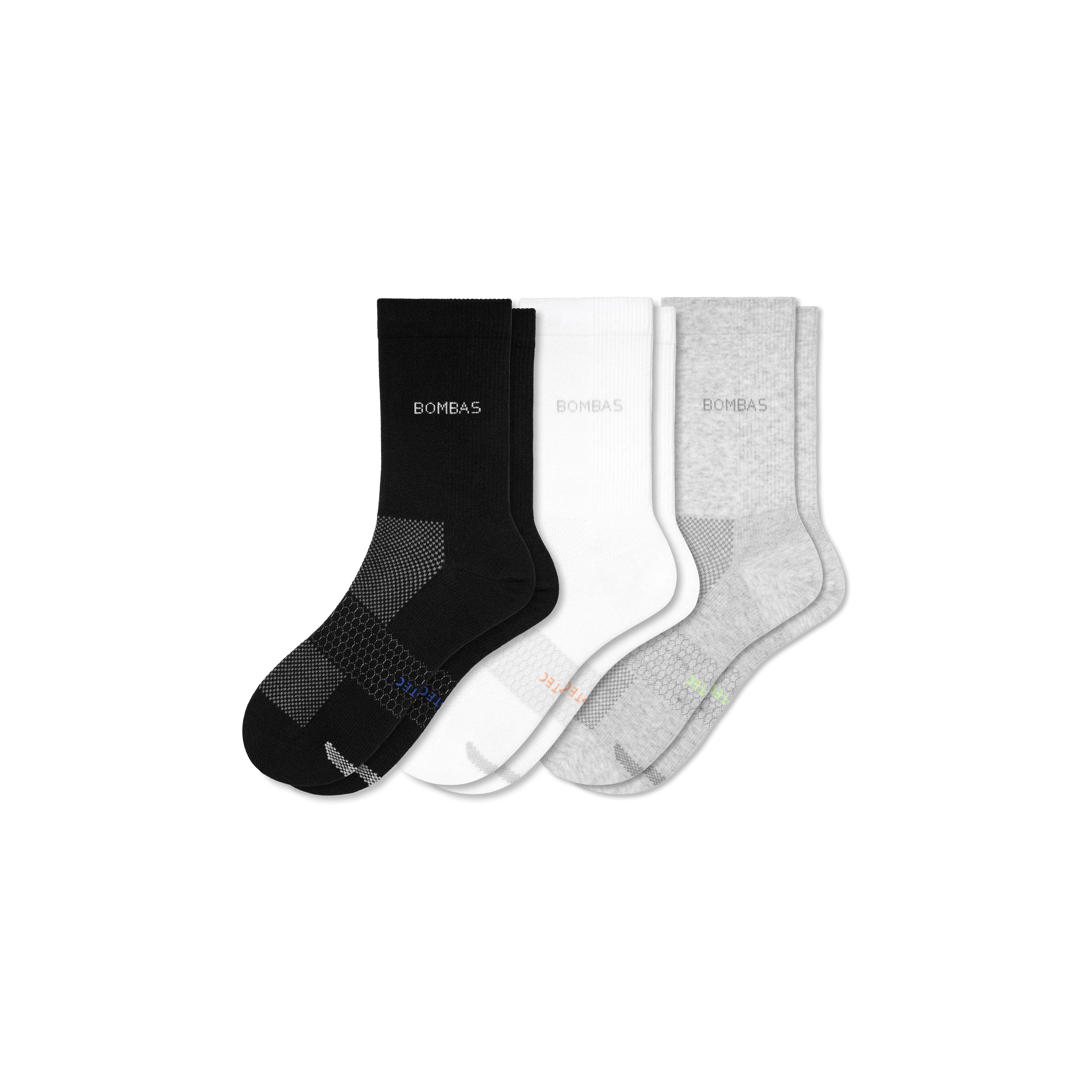 Women's Lightweight Athletic Half Calf Sock 3-Pack