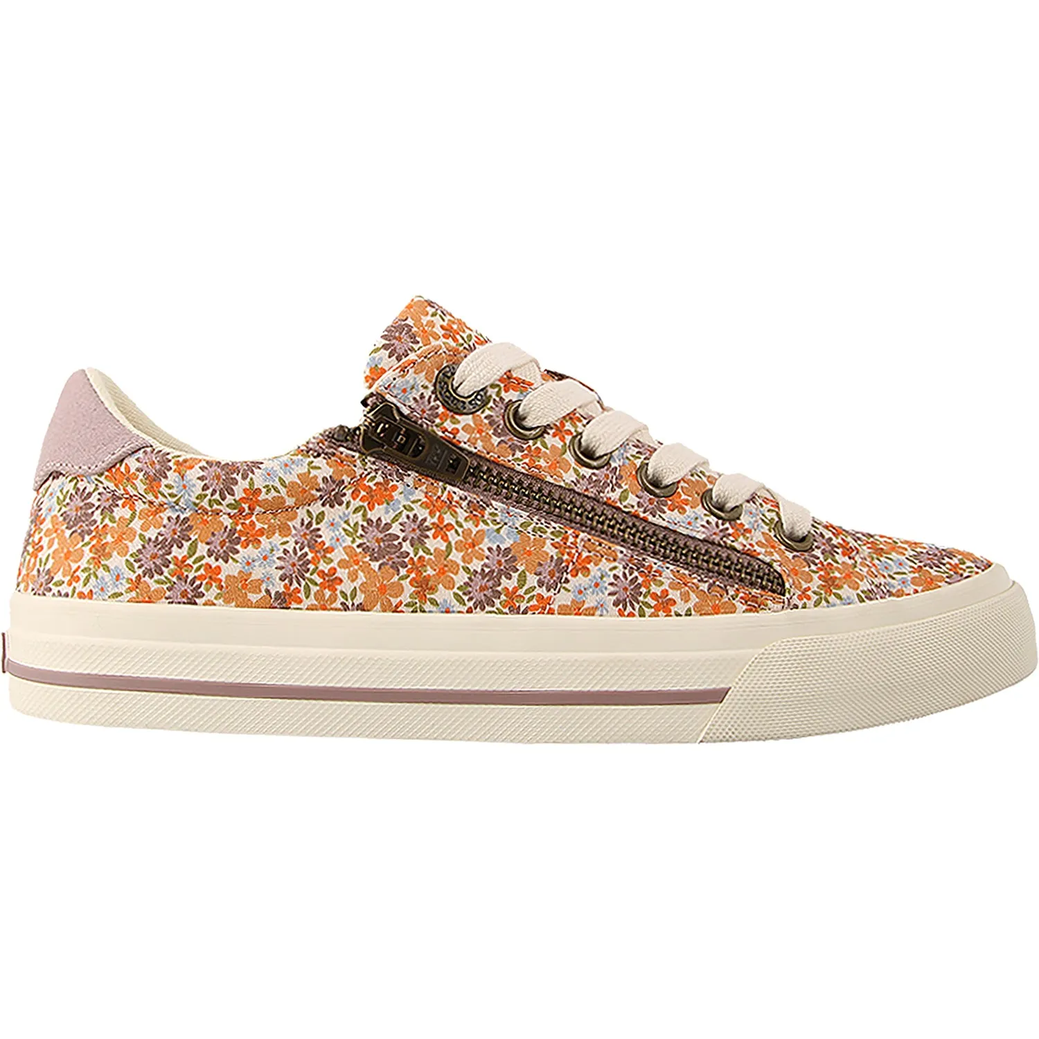 Women's Taos Z Soul Peach Floral Multi Canvas